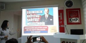 CHP’de partili kadınlara referandum semineri