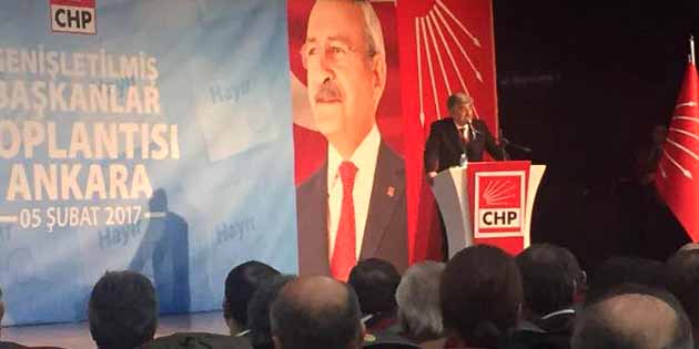 Parlar, Ankara’da, Hatay’daki 15 İlçe Başkanı adına konuştu: