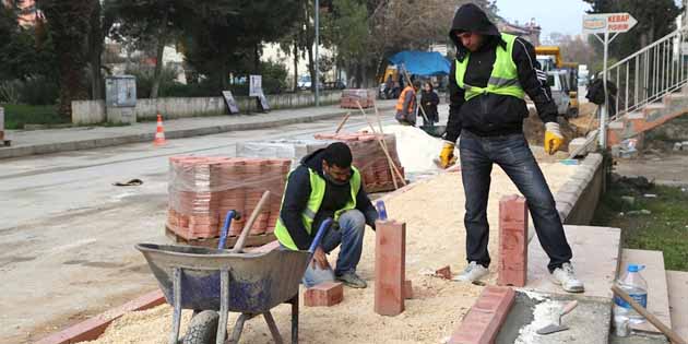 Sümerler’e parke Hatay Büyükşehir