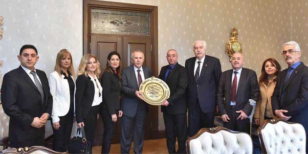 Hatay Büyükşehir Dernekler Federasyonu Başkanı Metin Taşçıoğlu ile Yönetim Kurulu