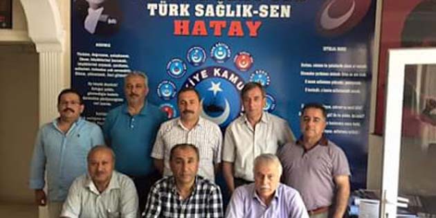 Tercihin bizden olsun, biz hep seninleyiz Türkiye Kamu-Sen Hatay İl