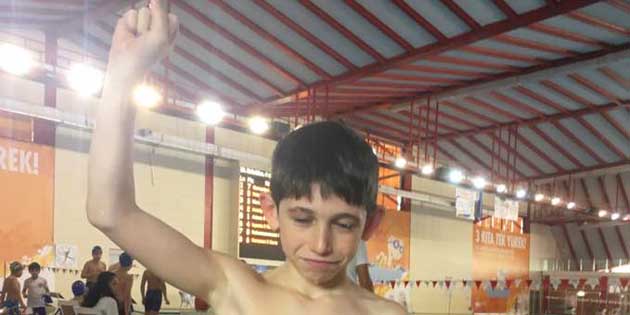 9 Yaşındaki Yüzücü Ömer Şaydak’ın başarısı Anadolu Yıldızlar Ligi Grup