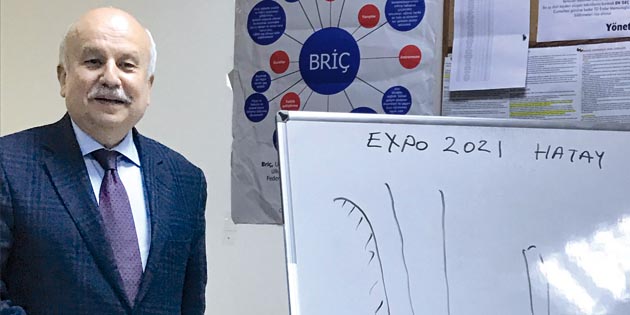 EXPO 2021 Hatay, Briç Kulübü’nde tanıtıldı