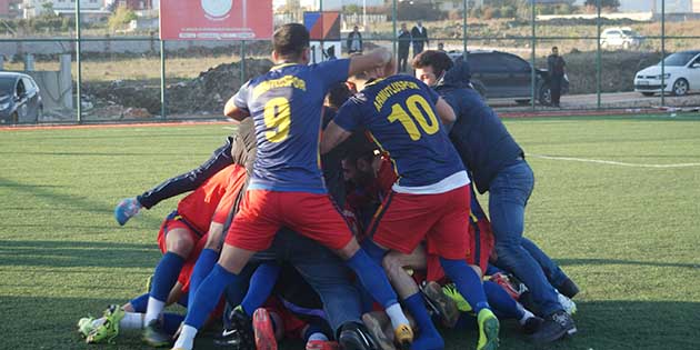 Hatay Amatör Süper Ligi Play-Off finalinde dün Defnespor ile karşılaşan