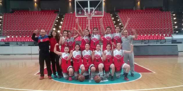 Hatay BŞB 18 Yaş Kız Basketbol Takımı, Kayseri’den Bölge Şampiyonluğu