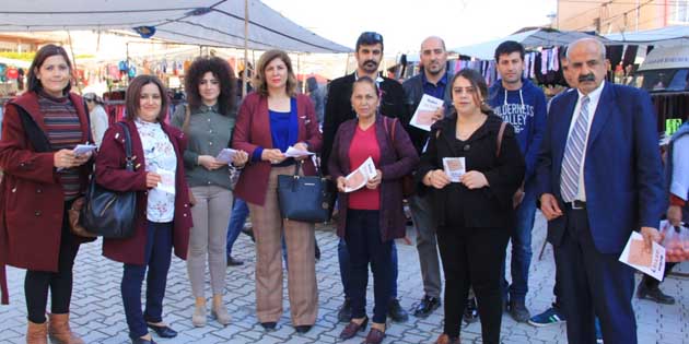 CHP’liler, Samandağ’da cadde ve