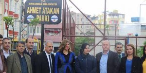 Samandağ Belediyesi Park Yaptı