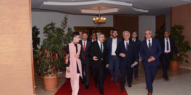 Kültür ve Turizm Bakan Yardımcısı Doç. Dr. Hüseyin YAYMAN, dün