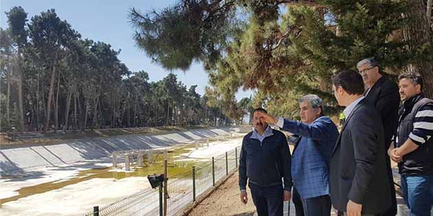 Defne Belediyesi’nin aylardır üzerinde çalıştığı Harbiye Hidro Havuzu ve Parkı