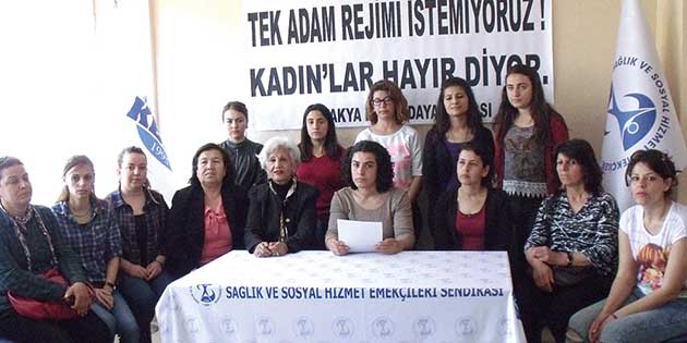 Antakya Kadın Dayanışması, referandumda oylarının rengini kamuoyuna duyurdu … Antakya