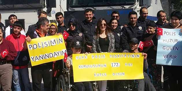 Türk Polis Teşkilatı’nın 172’nci kuruluş yıldönümü nedeniyle Antakya Çevik Kuvvet