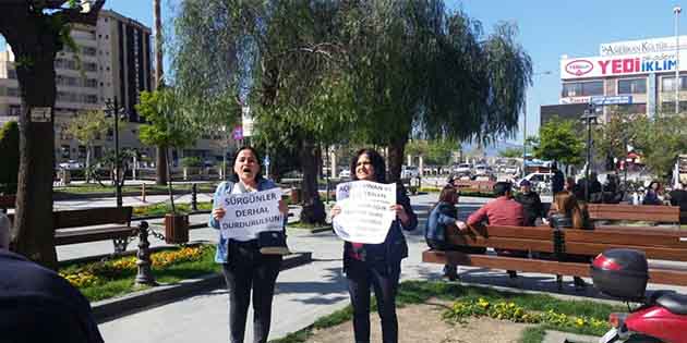 Antakya’da, dün açığa alma