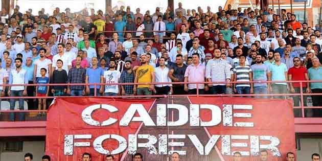 Hatayspor Cadde Grubu taraftarları