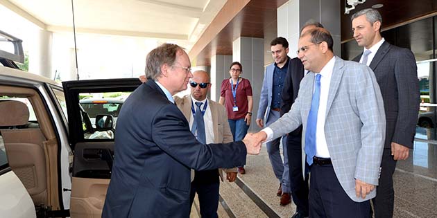 Pazartesi günü Hatay’a gelen