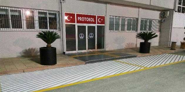 Antakya Spor Salonu protokol