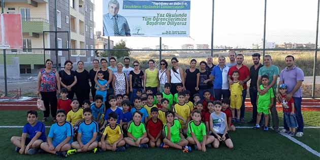 Defne Belediyesi’nin açtığı futbol