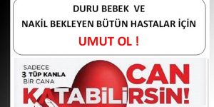 Kan bağışında bulunmak isteyenlere