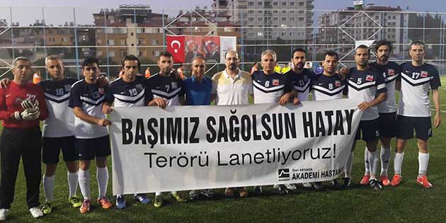 Erhan Aksay Futbol Turnuvası’nda,