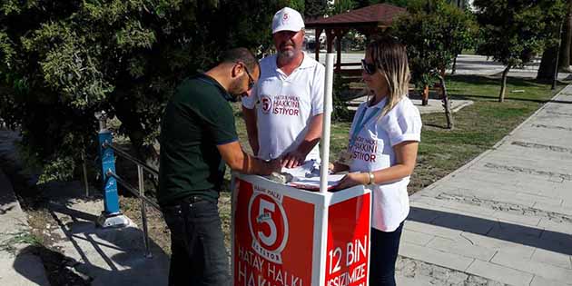 Hatay Büyükşehir Belediyesi’nce başlatılan