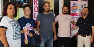 Kültür’den başarılı sporculara destek