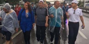 Yazarımız Babüroğlu da  Adalet Yürüyüşü’nde