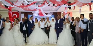 Hatay BŞB desteğiyle toplu nikah