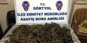 Dörtyol’da 2 Kg. Esrar Ele Geçti