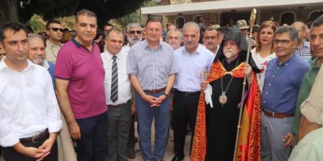 Hatay Büyükşehir Belediye Başkanı Lütfü Savaş, Samandağ Belediye Başkan Mithat