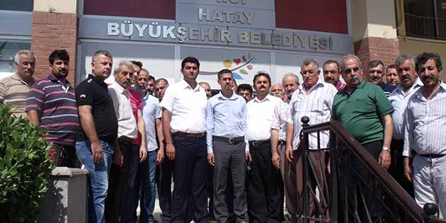 Harbiye Minibüsçüleri dün, HBB önünde sorunlarını haykırdı, çözüm istedi Harbiye