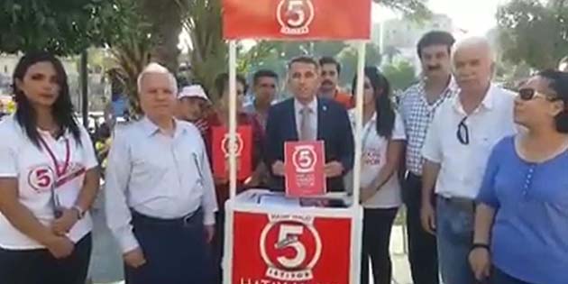 Bşb Kampanyasına İmza Biri CHP, diğeri MHP’li olmak üzere, ilimiz