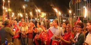 Yayladağı’nda Sıradışı Fener Alayı