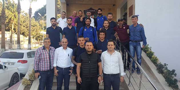 Hatayspor kafilesi, bugünkü Menemen