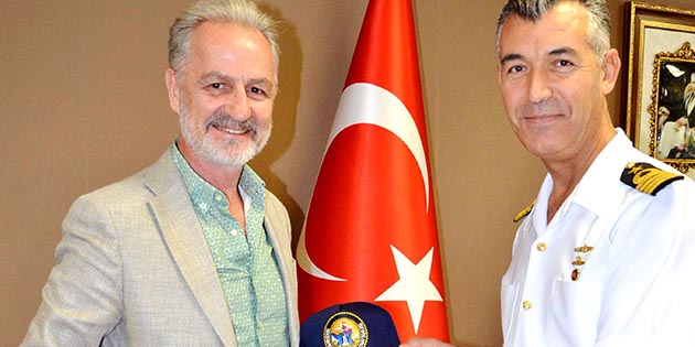 İskenderun Deniz Üs Komutanı Deniz Kurmay Albay Aykar Tekin, İskenderun