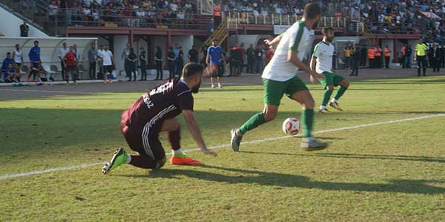 Hatayspor-Sivas Belediyespor maçında ikinci yarıda oyuna alınan Selim Ilgaz da