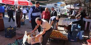 Zabıtadan esnaf denetimleri …