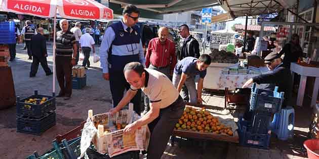 Kaldırım işgallerine taviz yok