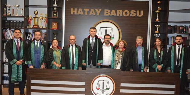 Terörü lanetliyoruz… Hatay Barosu