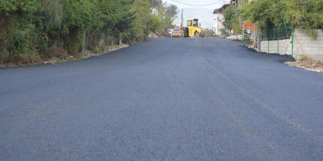 Günyazı-Doğanköy’e Beton Asfalt… Hatay