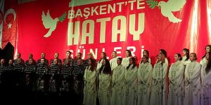 Başkentte “Antakya  Medeniyetler Korosu” rüzgarı esti