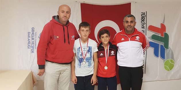 Haydar Cem Gökpınar Türkiye Tenis Federasyonu tarafından Mersin’de düzenlenen 12