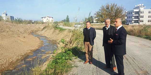 İlçe içinde mevcut derelerin ıslahı konusunda çalışmalarını aralıksız olarak sürdüren,