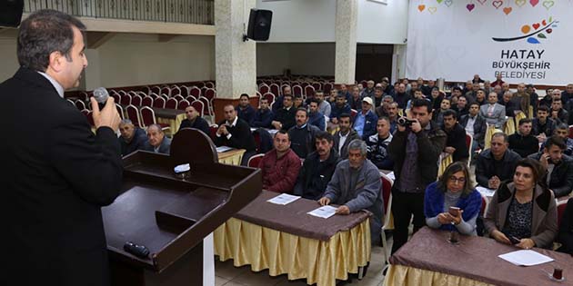 İlaçlamalar Şubat ayından itibaren başlayacak … Hatay Büyükşehir Belediyesi, haşere