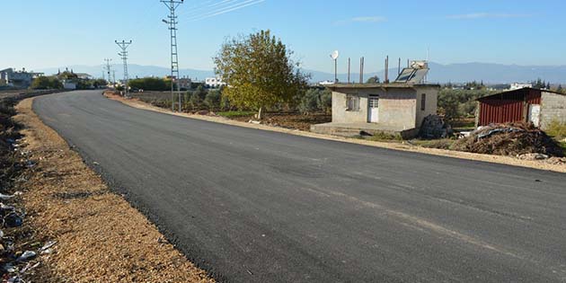 Yeşilova’ya Beton Asfalt Hatay