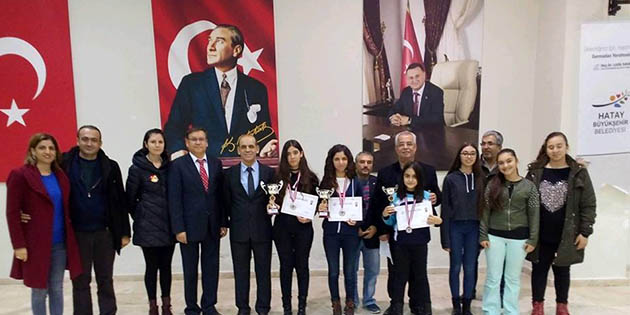 Semra Barutçu Hatay Kadınlar İl Birinciliğinde Semra barutçu şampiyonluk elde