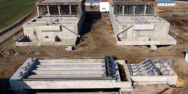 Dev tesiste çalışmalar tam gaz … Hatay Büyükşehir Belediyesi Su