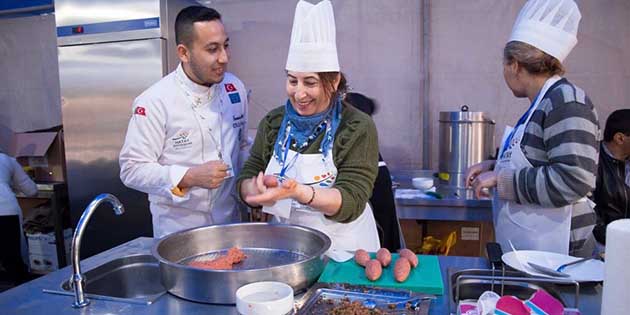 Sokakta lezzet şöleni … Birleşmiş Milletler Eğitim, Bilim ve Kültür