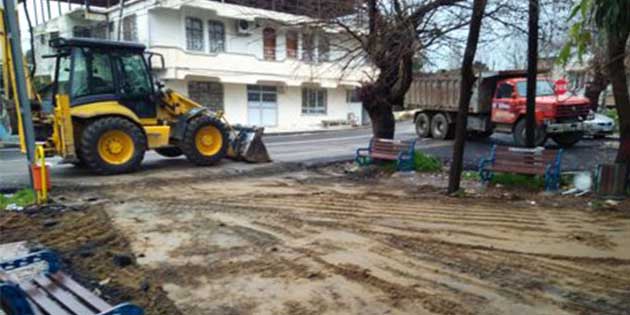 Samandağ’da belediye çalışmaları tüm