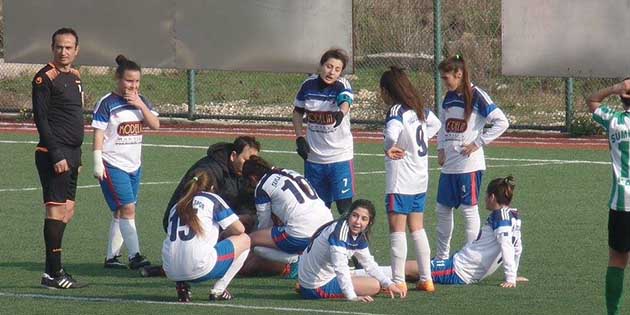 Türkiye Kadınlar 3. Futbol Ligi’ndeki ilimiz ekiplerinden Tavla Gençlikspor’un golcüsü