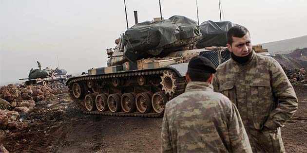 Mehmetçiğin Afrin’deki Zeytin Dalı