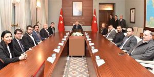 AKP ve CHP İl Yöneticileri Valilik ziyaretinde